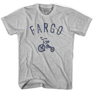 Fargo City Tricycle Youth Cotton T-shirt - Grey Heather