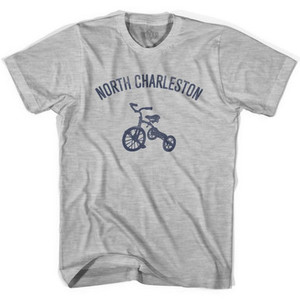 North Charleston City Tricycle Youth Cotton T-shirt - Grey Heather