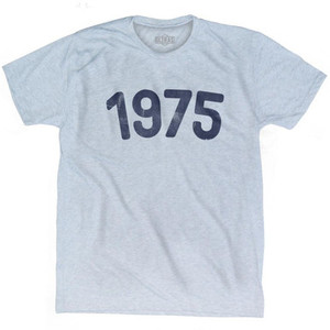 1975 Year Celebration Adult Tri-Blend T-shirt - Athletic White 1975 Year Celebration Adult Tri-Blend T-shirt - Athletic White