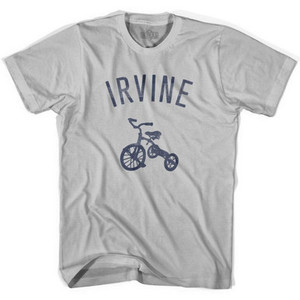 Irvine City Tricycle Adult Cotton T-shirt - Cool Grey