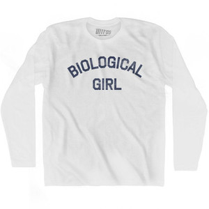 Biological Girl Adult Cotton Long Sleeve T-Shirt T-Shirt for Sale | Ultras, Tees, Shirts, Buy Now