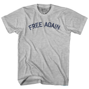 Free Again Adult Cotton T-shirt by Ultras Free Again Adult Cotton T-shirt by Ultras