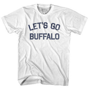Let's Go Buffalo Adult Cotton T-shirt by Ultras