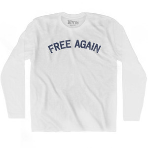Free Again Adult Cotton Long Sleeve T-shirt by Ultras