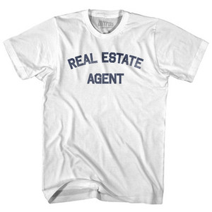 Real Estate Agent Womens Cotton Junior Cut T-Shirt by Ultras Real Estate Agent Womens Cotton Junior Cut T-Shirt by Ultras