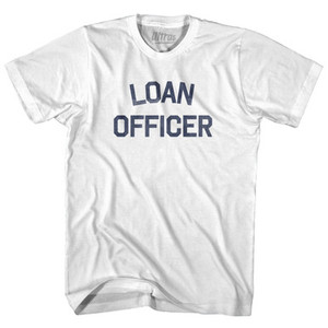 Loan Officer Womens Cotton Junior Cut T-Shirt by Ultras
