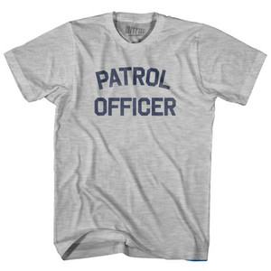 Patrol Officer Womens Cotton Junior Cut T-Shirt by Ultras