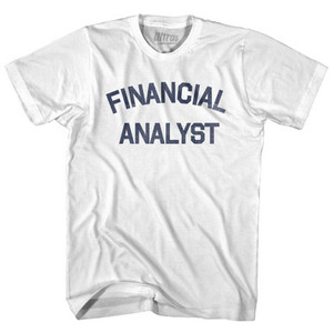 Financial Analyst Womens Cotton Junior Cut T-Shirt by Ultras