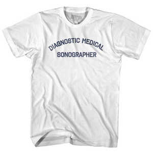 Diagnostic Medical Sonographer Womens Cotton Junior Cut T-Shirt by Ultras Diagnostic Medical Sonographer Womens Cotton Junior Cut T-Shirt by Ultras