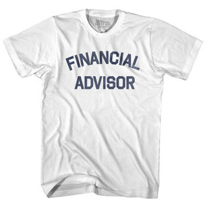 Financial Advisor Adult Cotton T-shirt by Ultras
