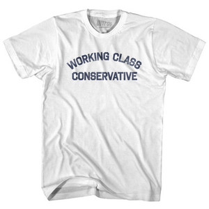 Working Class Conservative Youth Cotton T-shirt - White Working Class Conservative Youth Cotton T-shirt - White