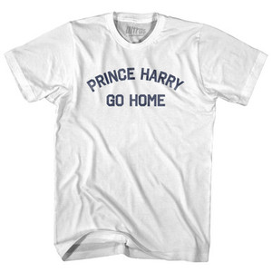 Prince Harry Go Home Youth Cotton T-shirt - White Prince Harry Go Home Youth Cotton T-shirt - White