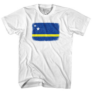 Curacao Country Flag Youth Cotton T-Shirt by Ultras Curacao Country Flag Youth Cotton T-Shirt by Ultras