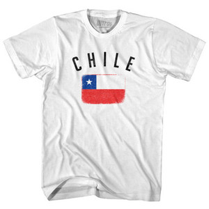 Chile Country Flag Heritage Womens Cotton Junior Cut T-Shirt by Ultras Chile Country Flag Heritage Womens Cotton Junior Cut T-Shirt by Ultras