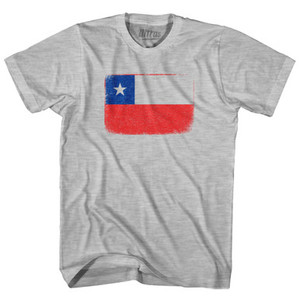 Chile Country Flag Adult Cotton T-Shirt by Ultras