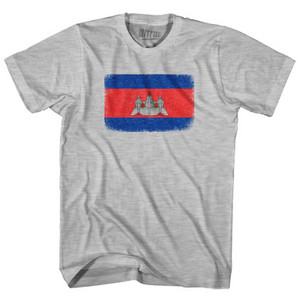 Cambodia Country Flag Womens Cotton Junior Cut T-Shirt by Ultras Cambodia Country Flag Womens Cotton Junior Cut T-Shirt by Ultras