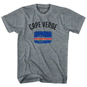 Cape Verde Country Flag Heritage Womens Tri-Blend Junior Cut T-Shirt by Ultras Cape Verde Country Flag Heritage Womens Tri-Blend Junior Cut T-Shirt by Ultras