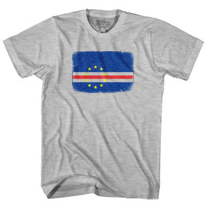 Cape Verde Country Flag Adult Cotton T-Shirt by Ultras