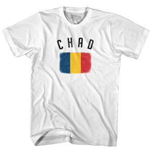 Chad Country Flag Heritage Womens Cotton Junior Cut T-Shirt by Ultras Chad Country Flag Heritage Womens Cotton Junior Cut T-Shirt by Ultras