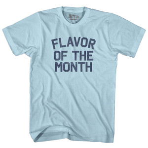 Cuba Country Flag Heritage Adult Cotton T-shirt - Light Blue