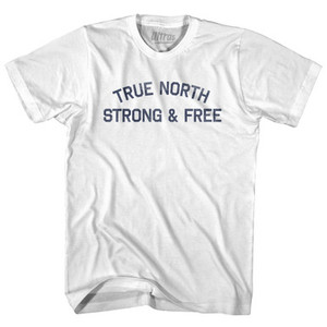 True North Strong & Free Youth Cotton T-shirt by Ultras True North Strong & Free Youth Cotton T-shirt by Ultras