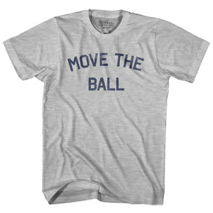 Move The Ball Adult Cotton T-shirt by Ultras