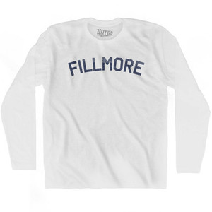 Fillmore Adult Cotton Long Sleeve T-shirt by Ultras