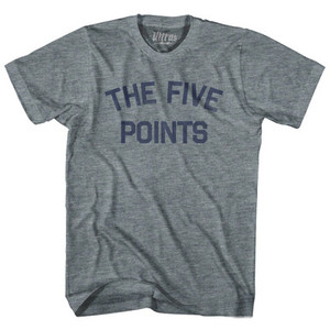 The Five Points Womens Tri-Blend Junior Cut T-Shirt by Ultras The Five Points Womens Tri-Blend Junior Cut T-Shirt by Ultras