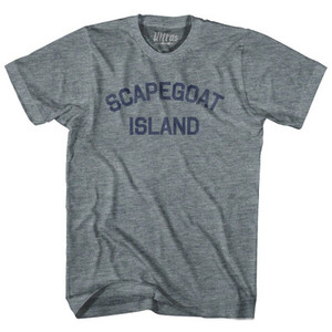 Scapegoat Island Adult Tri-Blend T-Shirt by Ultras