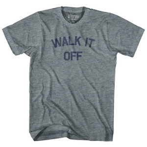 Walk It Off Womens Tri-Blend Junior Cut T-Shirt by Ultras