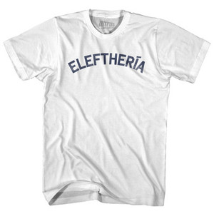Greek Eleftheria Womens Cotton Junior Cut T-Shirt by Ultras