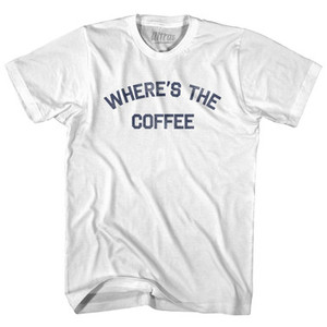 Where's The Coffee Youth Cotton T-Shirt by Ultras Where's The Coffee Youth Cotton T-Shirt by Ultras