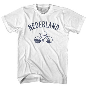 Nederland Vintage Bike Womens Cotton Junior Cut T-Shirt by Ultras Nederland Vintage Bike Womens Cotton Junior Cut T-Shirt by Ultras