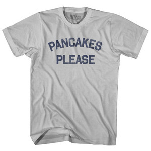 Pancakes Please Adult Cotton T-Shirt by Ultras