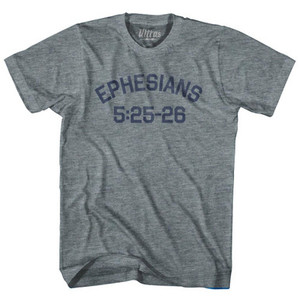 Ephesians 5 25-26 Womens Tri-Blend Junior Cut T-Shirt by Ultras Ephesians 5 25-26 Womens Tri-Blend Junior Cut T-Shirt by Ultras