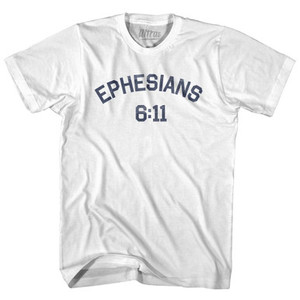 Ephesians 6 11 Womens Cotton Junior Cut T-Shirt by Ultras
