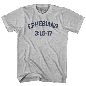 Ephesians 3 16-17 Adult Cotton T-Shirt by Ultras
