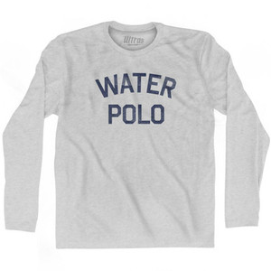 Water Polo Adult Cotton Long Sleeve T-Shirt by Ultras