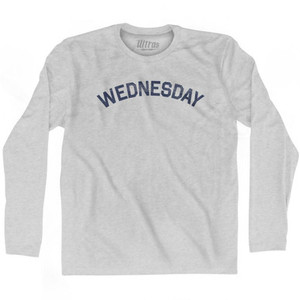 Wednesday Adult Cotton Long Sleeve T-Shirt by Ultras