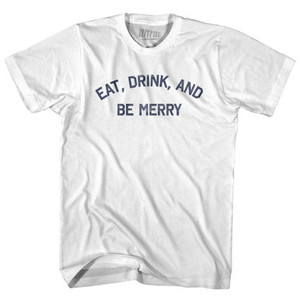 Eat Drink And Be Merry Youth Cotton T-Shirt by Ultras Eat Drink And Be Merry Youth Cotton T-Shirt by Ultras