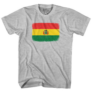 Bolivia Country Flag Womens Cotton Junior Cut T-Shirt by Ultras Bolivia Country Flag Womens Cotton Junior Cut T-Shirt by Ultras