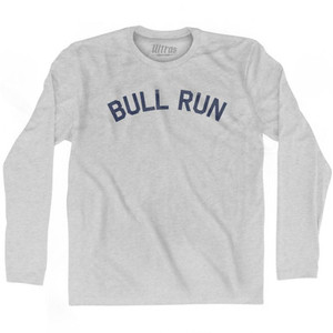 Bull Run Adult Cotton Long Sleeve T-Shirt by Ultras