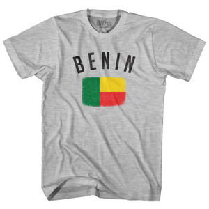Benin Country Flag Heritage Womens Cotton Junior Cut T-Shirt by Ultras Benin Country Flag Heritage Womens Cotton Junior Cut T-Shirt by Ultras