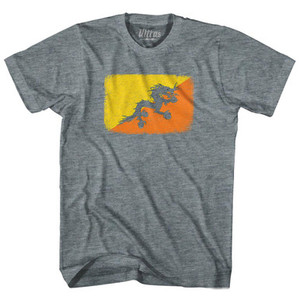 Bhutan Country Flag Womens Tri-Blend Junior Cut T-Shirt by Ultras Bhutan Country Flag Womens Tri-Blend Junior Cut T-Shirt by Ultras