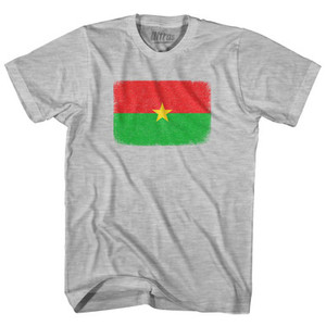 Burkina Faso Country Flag Adult Cotton T-Shirt by Ultras