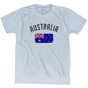 Australia Country Flag Heritage Adult Tri-Blend T-Shirt by Ultras Australia Country Flag Heritage Adult Tri-Blend T-Shirt by Ultras