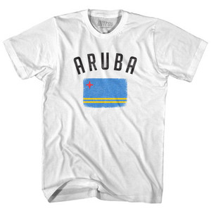 Aruba Country Flag Heritage Youth Cotton T-Shirt by Ultras Aruba Country Flag Heritage Youth Cotton T-Shirt by Ultras