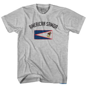 American Samoa Flag Heritage Womens Cotton Junior Cut T-Shirt by Ultras American Samoa Flag Heritage Womens Cotton Junior Cut T-Shirt by Ultras