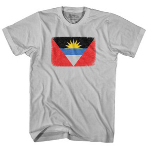 Antigua And Barbuda Country Flag Adult Cotton T-Shirt by Ultras