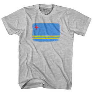 Aruba Country Flag Youth Cotton T-Shirt by Ultras Aruba Country Flag Youth Cotton T-Shirt by Ultras